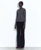 INSILENCE WOMEN Twill Cotton Spandex Pants Black