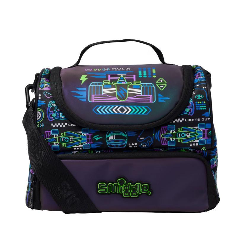 Kids Insulated Lunch Bag School - Double Layer Waterproof Canvas Tote With Handle Large Capacity Leakproof Student Lunchbox