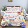 Alice In Wonderland Duvet Cover Set Childern Home Boys Girls Cartoon Co-branded Modern 2 Piece Bedding Sets