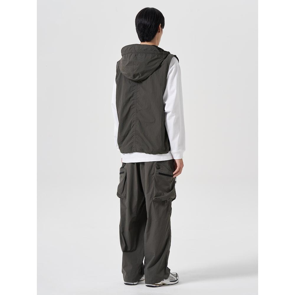 8Seconds Nylon Hooded Vest Khaki (264839Ey4H)