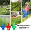 300PCS/Set Misting Nozzle Sprayer Atomizing Micro Sprinklers Drip Ring Irrigation Emitters Sprinkler Nozzle 90/180/360 Degre2025