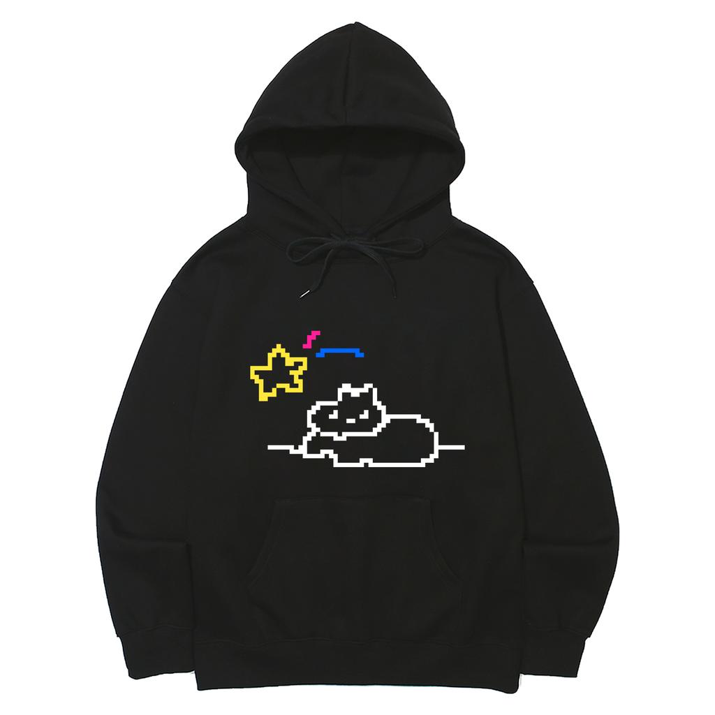 Shooting Star Cat Hoodie_3 Color