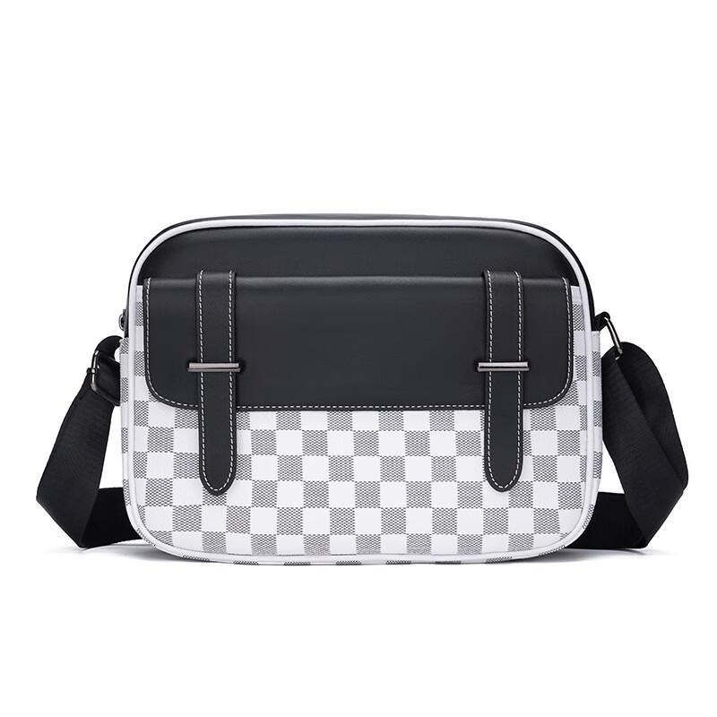 Li Shen Men's Large Capacity Printed Shoulder Bag
