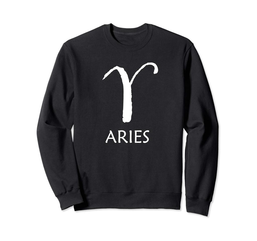 Aries zodiac sign, MarchApril birthday present, sweatshirt