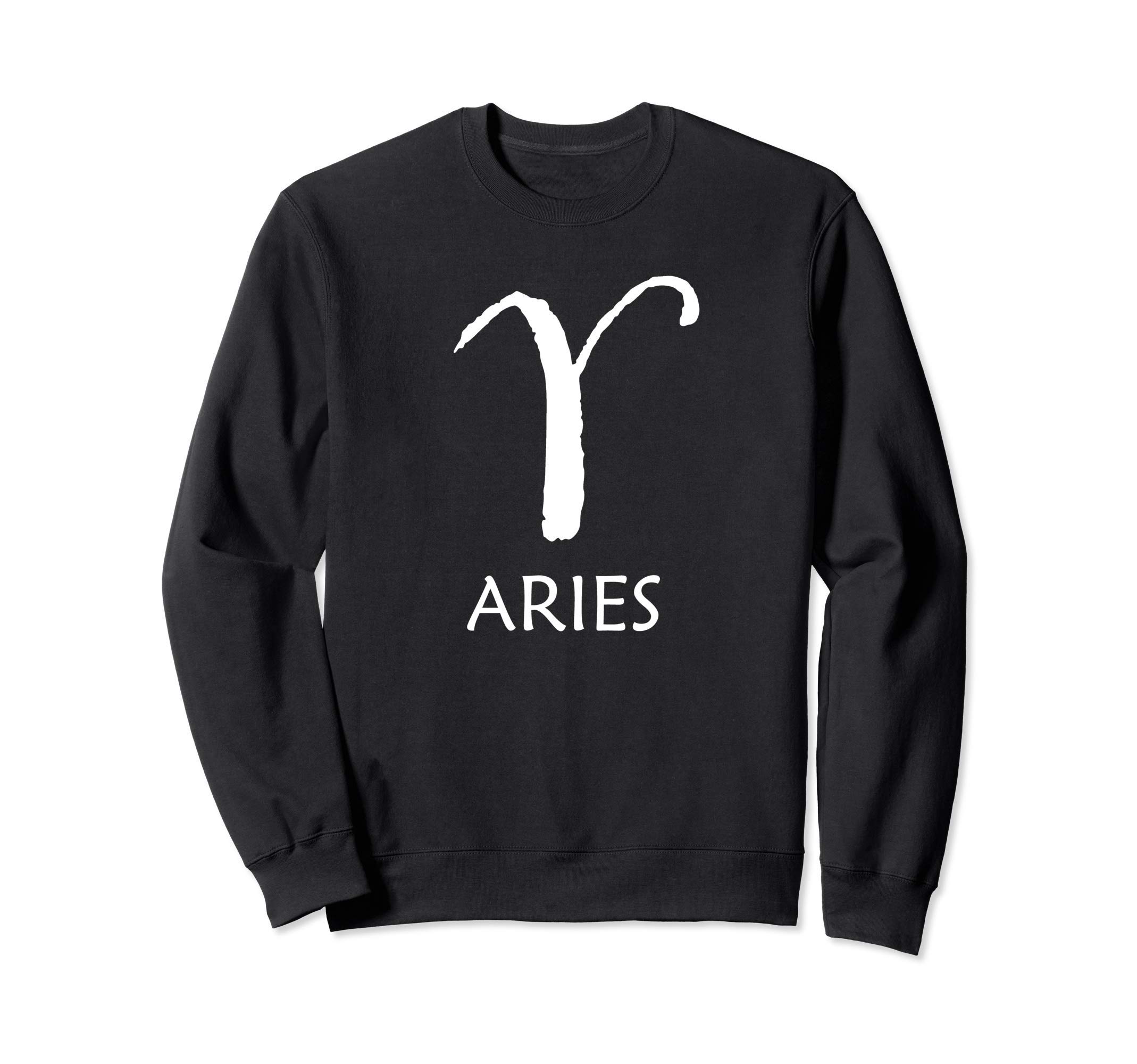 Aries zodiac sign, MarchApril birthday present, sweatshirt