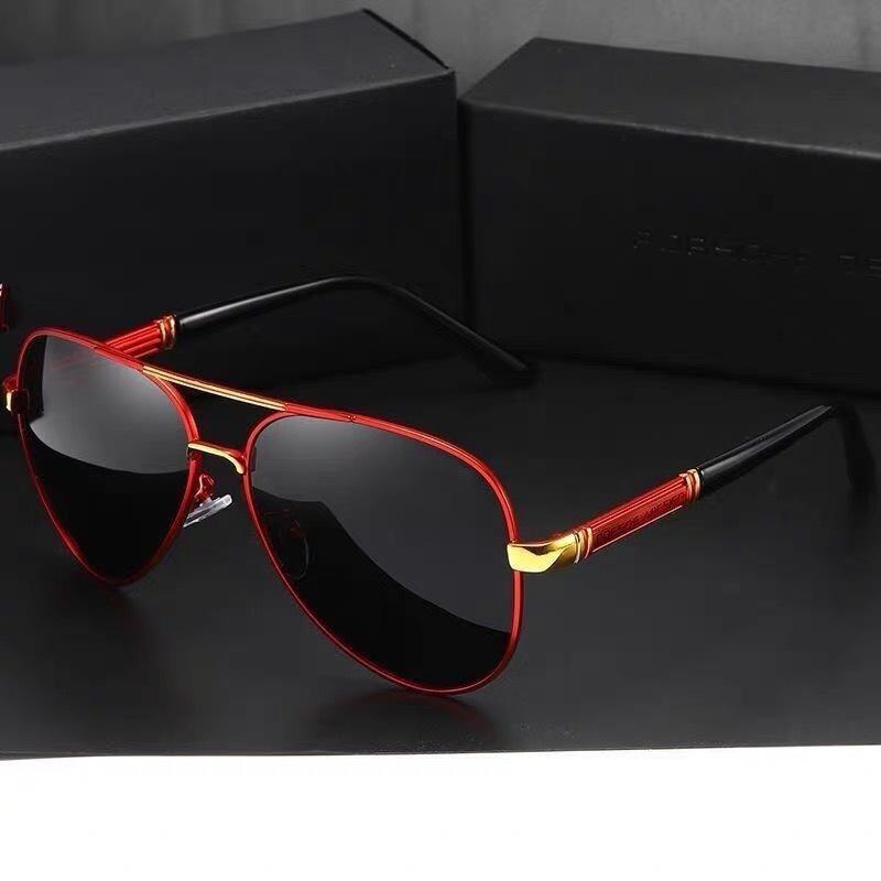 Men's Polarized Metal Resin Sunglasses: Photochromic, Day/Night Dual-Use, Wayfarer Style.