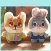 Judy And Zootopia Nick Stuffed Toy Plush Keychain Backpack Accessory Kids Gift
