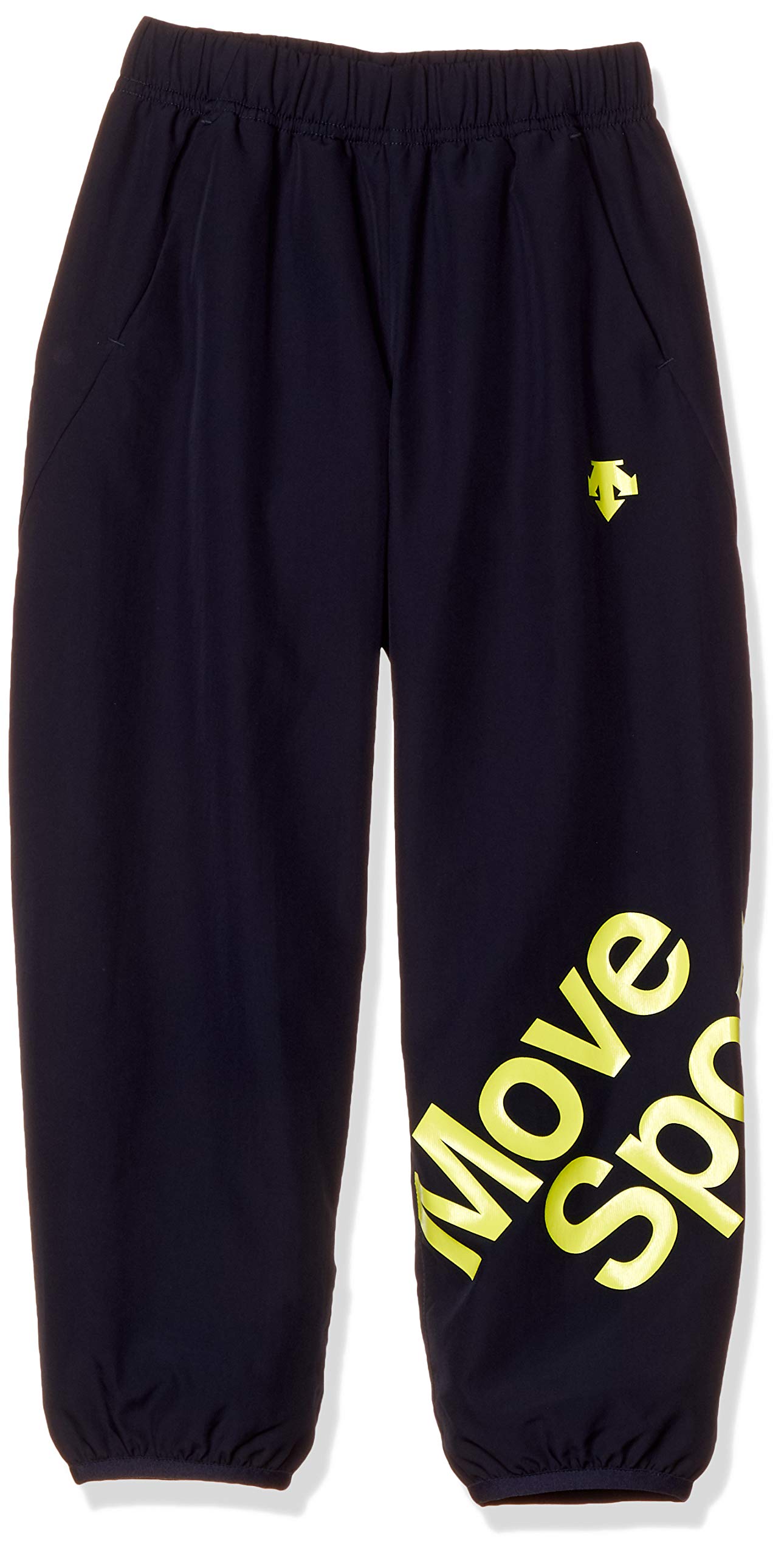 

Lined Mesh Wind Long Pants MOVE SPORT Water Repellent Windproof Descente DMJPJG30 Boys NV 130 [Move Sports]