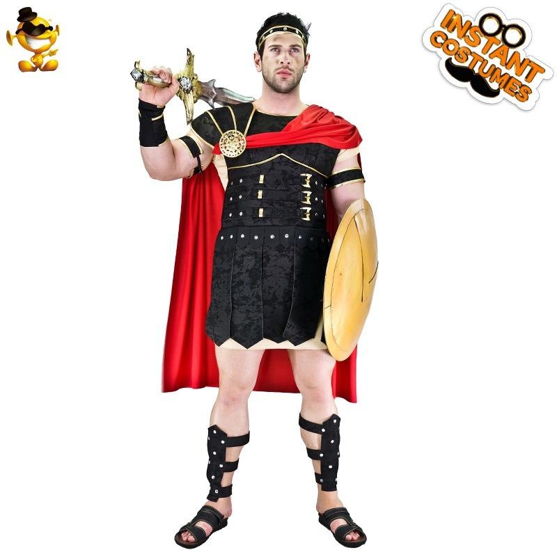 Halloween adult big boy ancient gladiator warrior stage show costume cosplay party costume