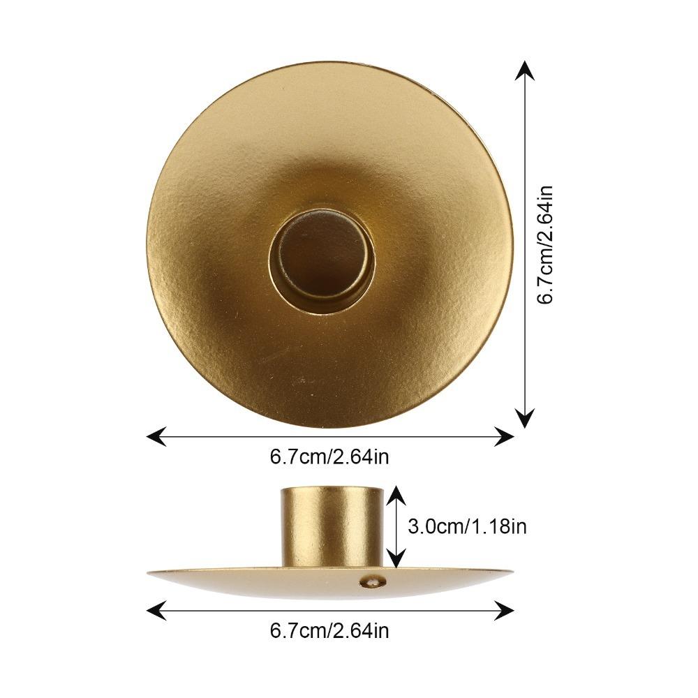 Iron Brass Candle Holder Geometry Taper Candle Holders Wrought Iron Candlestick  Home Decor S
