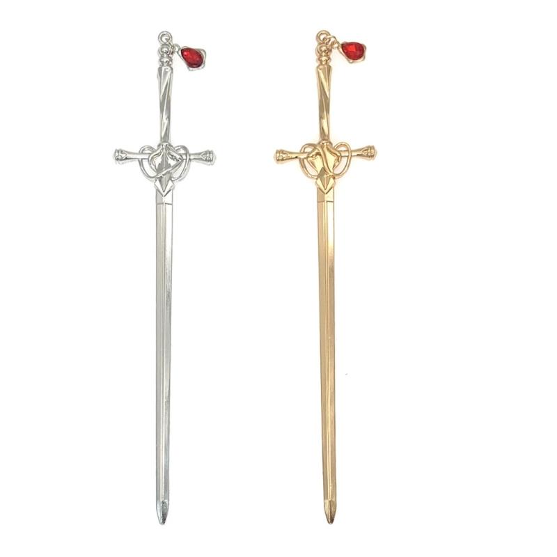 Unique Hair Fork Large French Metal Hair Clip For Women Elegant Bun Styling Hair Pins Vintage Hairstyle Accessories