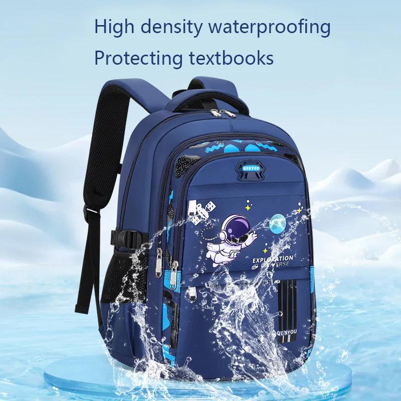 1Pc Kids Backpack Children School Bags for Boys Astronaut School Backpack Waterproof Primary Book Bag