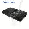 Spill Proof Electric Grill Cover Features Nylon And Reinforced Stitching For Long Time Use
