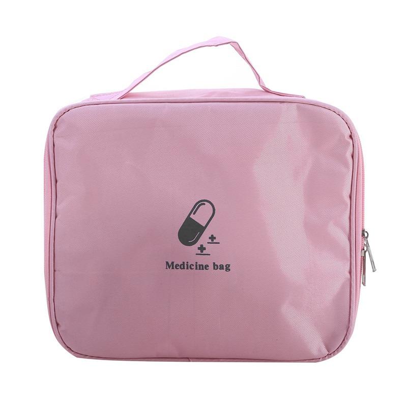 Lightweight Small Medical First Aid Kit Empty Medical Storage Pouch for Home Outdoor Travel Camping Hiking