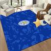 1PC Leicester Football Club Crest Floor Mat for Living Room, Game Rooms, Office, Bedroom, Office Floor Mat Playful Design, Christmas fan gifts