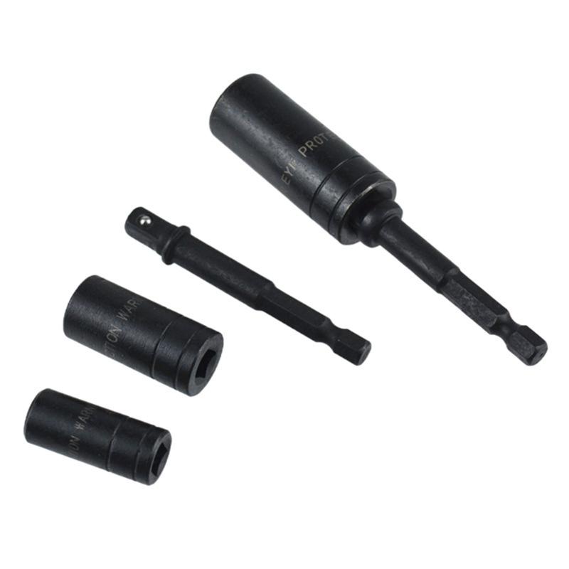 8Pcs  Tap Socket Set Deep Impacts Socket Air Pneumatics Socket Wrench Head For Ratchet Wrench Deep Sleeve