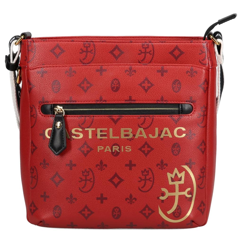 CASTELBAJAC Sasha Shoulder Bag, Men's, 48182, Red