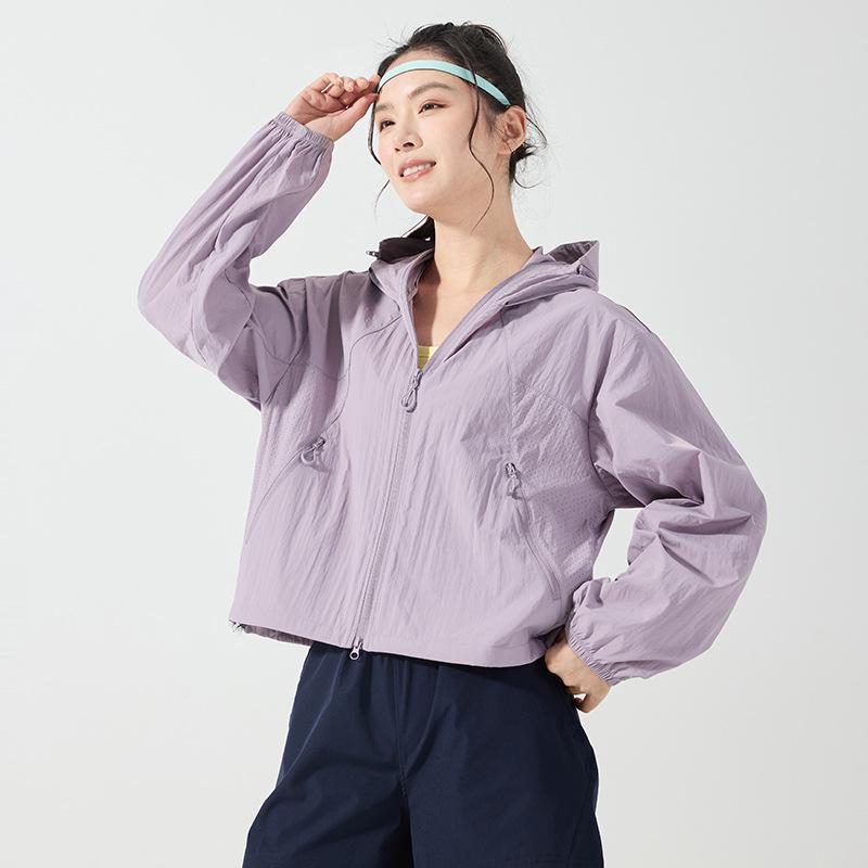 Summer new couple sunscreen clothes women's ultra-thin breathable UV-proof jackets outdoor sunscreen clothes men's