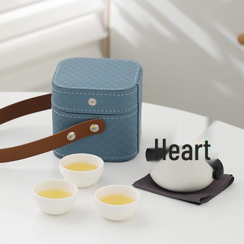 Panda Ceramic Travel Tea Set