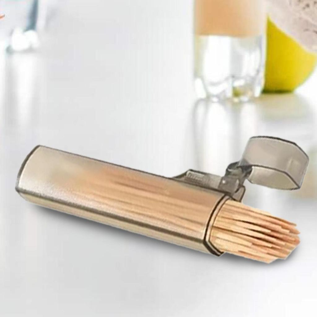 Transparent Mini Storage Box Simple Small Object Classification Finishing Box Portable Toothpick Cotton Swab Box