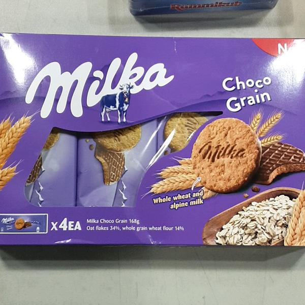 Milka Choco Grain Cookies 4packs 168g x 4 One thing