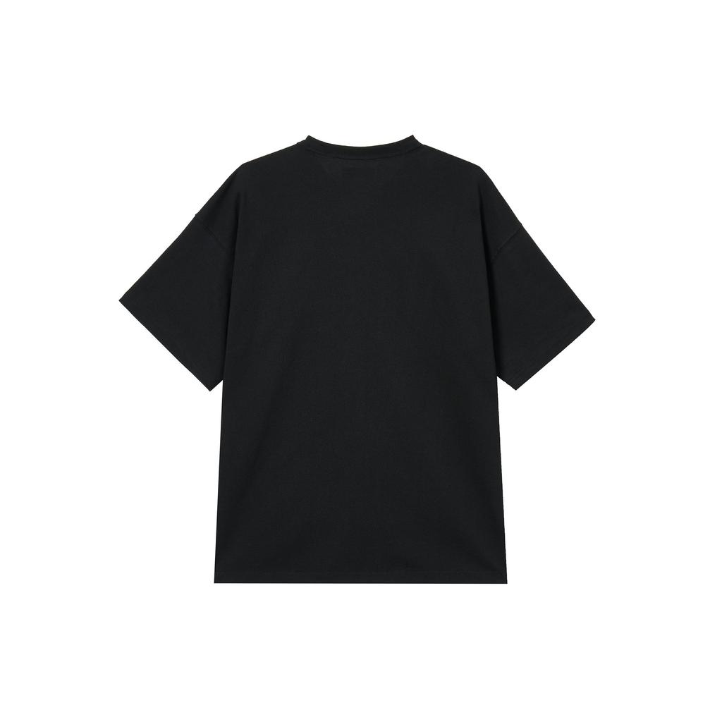 Nike Logo Embroidered Pullover Short Sleeve T-Shirt Men Tops Black HF9607-010