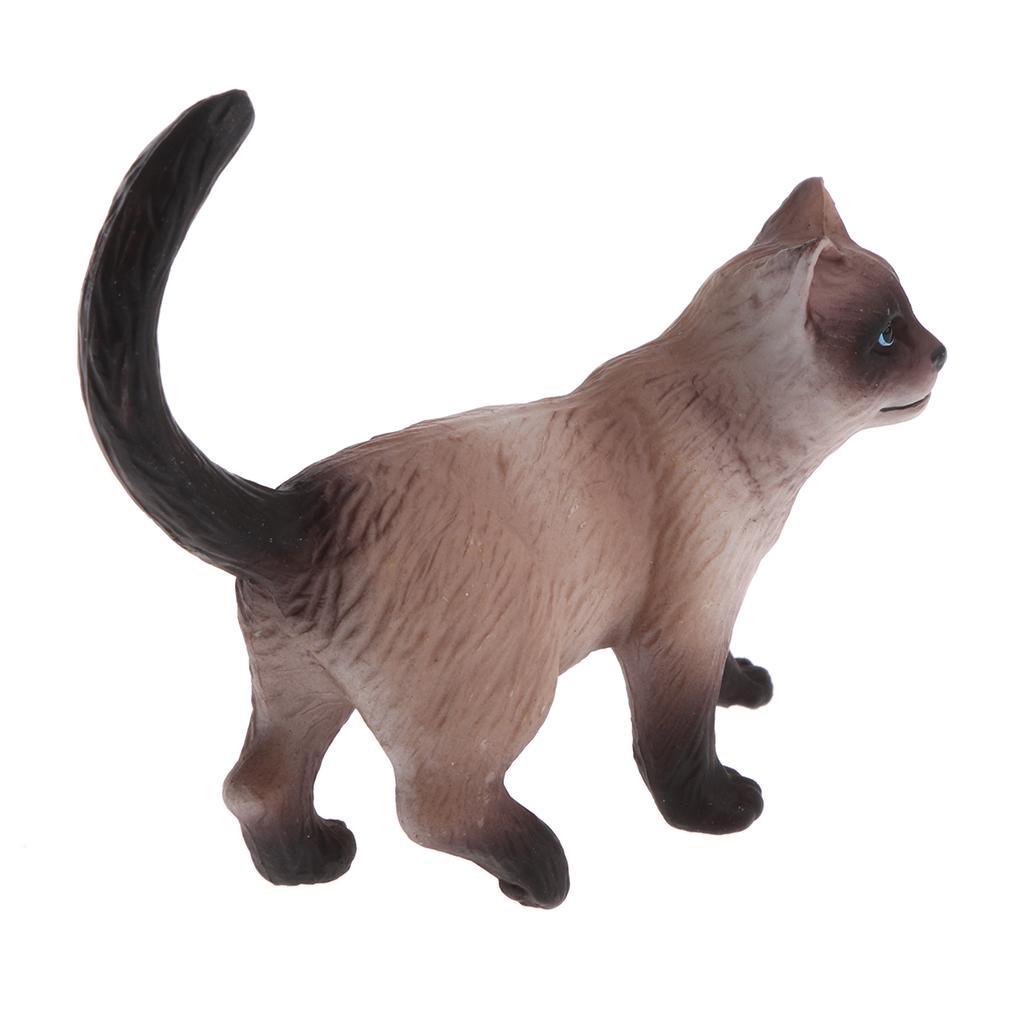Реалистичные модели на животных статуэтка фигурки что Playset дети Игрушка Кот стоя – купить по низким ценам в интернет-магазине Joom