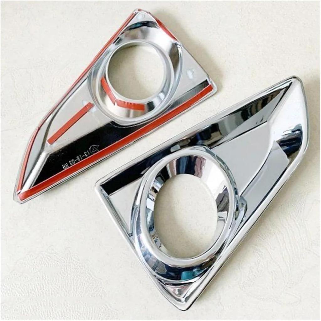 Mark X 2013 2014 2015 2016 ABS Material Car Front Fog Lamp Trims Cover Head Fog Light Decorative Cover Frame