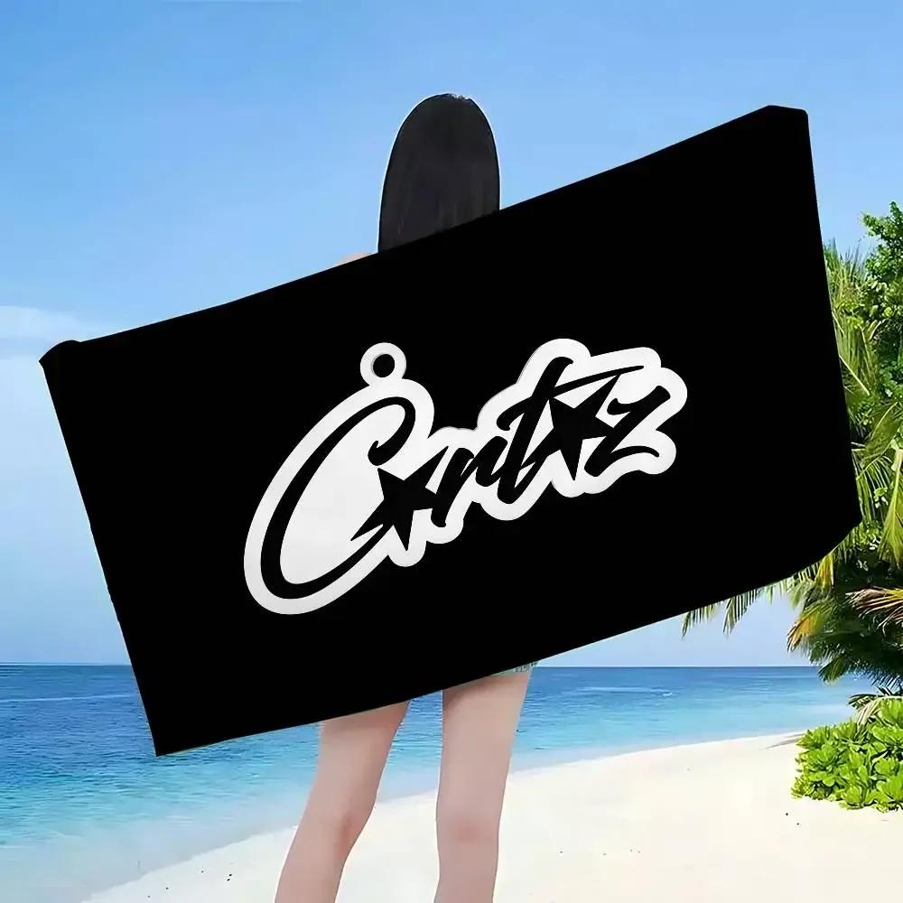 Hot Fashion C-Corteizs Microfiber Printed Beach Towel Mountain Climbing Yoga Beach Swimming Running Absorbent Soft Towel