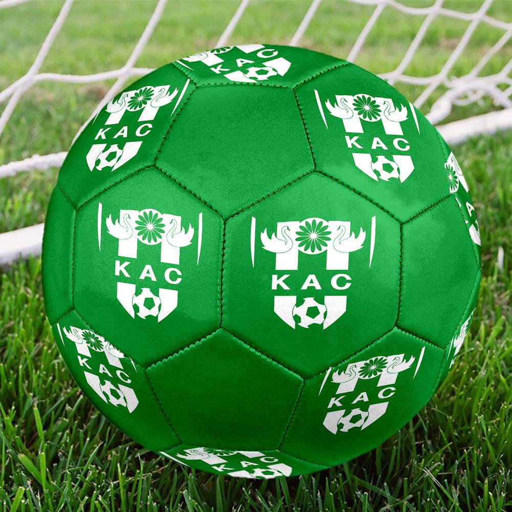 Kenitra Athletic Club Kac Indoor Soccer Ball Colorful All Ages Size 5 Machine Stitched PVC Competition Ready Durable High-Bounce