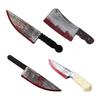 Simulation Realistic Fake Cutter Toy 11.8 Inch Horror Prank Props Party Halloween Costume Accessories Supplies Favors