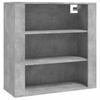 Vidaxl Tall Cabinet, Concrete Grey