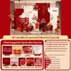 Chinese Wedding Engagement Backdrop Set with Heightened KT Board and Decor