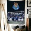 FC Porto club Wall Hanging Printed Fabric Blanket Decorative Tapestries for Bedroom Living Room Home Decor