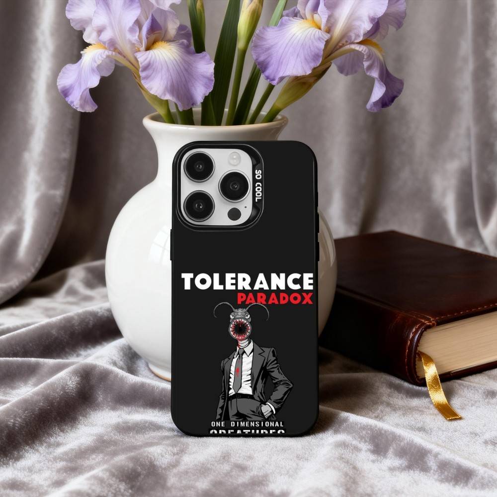 Punk T-The P-Paradox Band Phone Case For iPhone17,16,15,14,13,12,11 Plus,Pro Max Black Candy Silver Phone Case