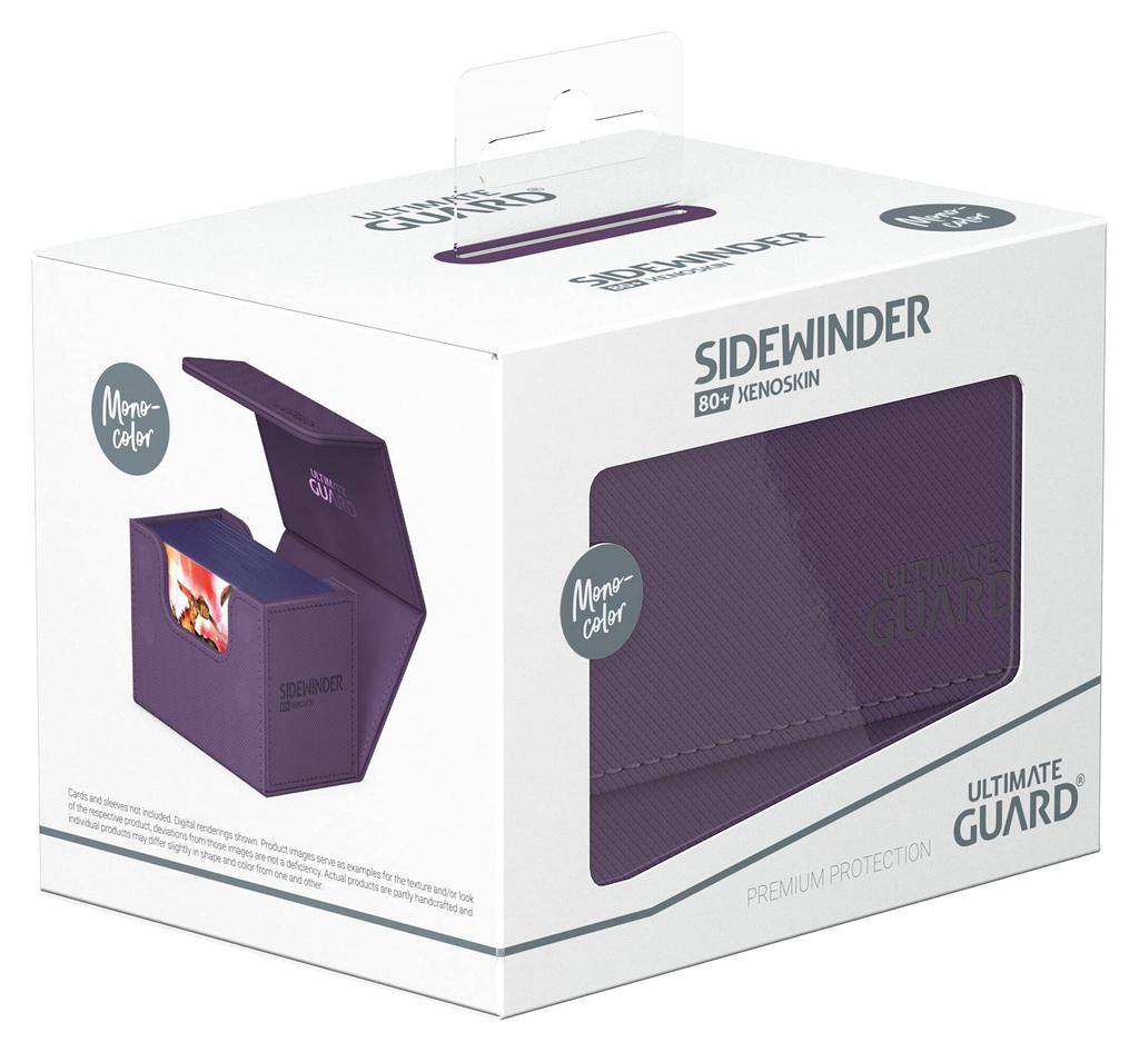 Ultimate Guard Sidewinder 80+ Xeno Skin, Monochrome (Purple)