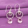Morganite Gemstone 925 Sterling Silver Mothers day New Dangling Earrings Jewelry EE-140-2