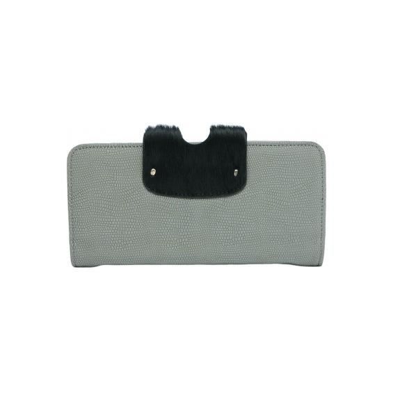 Portefeuille - LOLLIPOPS - Seal New Sarah - Gris - Synthétique - Effet serpent