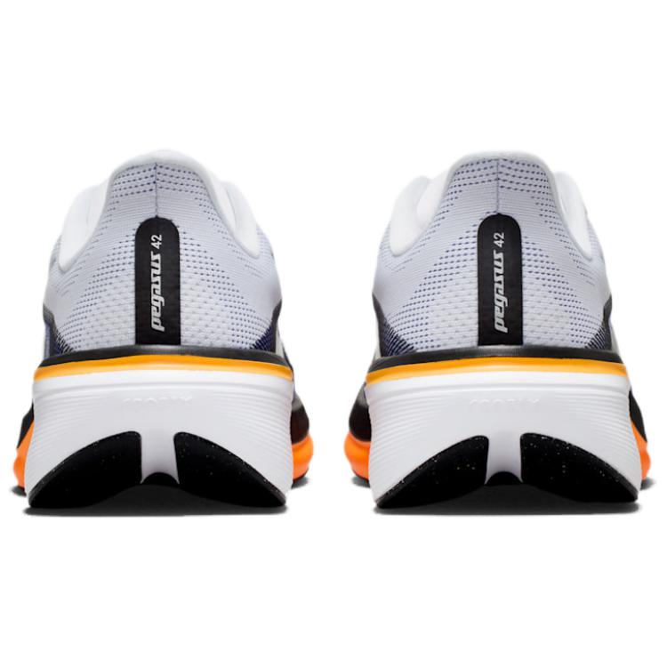 Nike Pegasus 42 Bianco Lapis Arancio Totale Metallizzato Argento Sneakers da Uomo IB1873-102