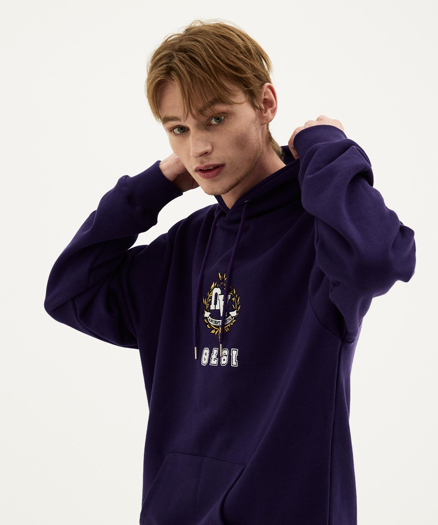 Ancient Union 1970 Pullover Hoodie Purple L Size