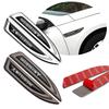 2 Piezas Metal 3D Insignia Emblema Calcomanía Pegatina para Guardabarros Lateral Trasero Maletero de Coche Para Mitsubishi Asx Lancer Outlander Pajero Ralliart
