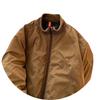 American Style Men's Trendy Loose-Fit Cotton Bomber Jacket - Winter Warmth with Stand Collar