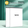 2025 Student Tear-Off Pad: B5 Blank Notebook & A4 Horizontal Line Memo Pad