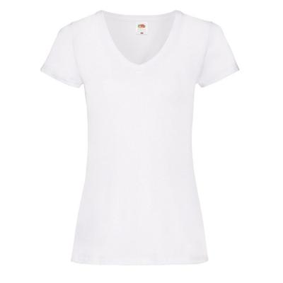 Womens/Ladies Valueweight V Neck Lady Fit T-Shirt
