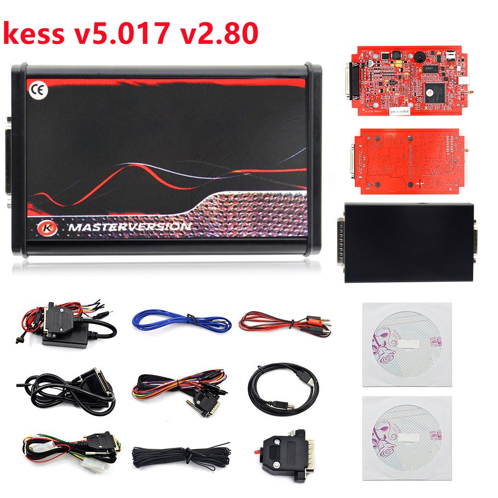 NEW Unlimited Kess 2.80 V5.017 ECU Master Tool K-TAG V2.25 V7.020 Full Chip OBD2 Manager Tuning Kit KSuite KTAG 2.25 Programmer