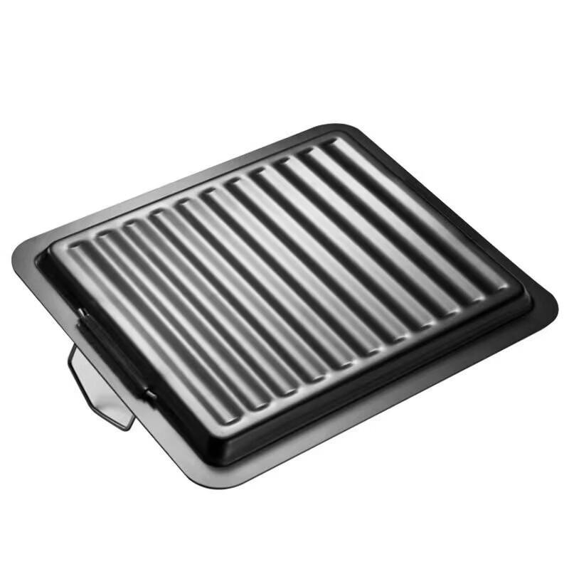 Abay Non-stick Maifan Stone BBQ & Teppanyaki Grill Pan