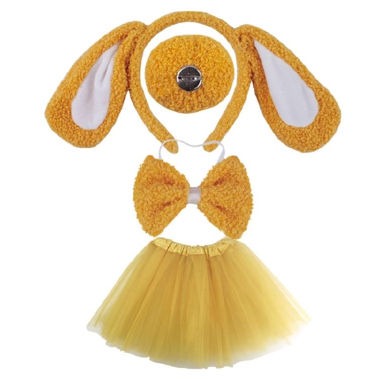 Dog Costume Accessories Ear Headbands,Bows,Nose,Tail Halloween Cosplays Props