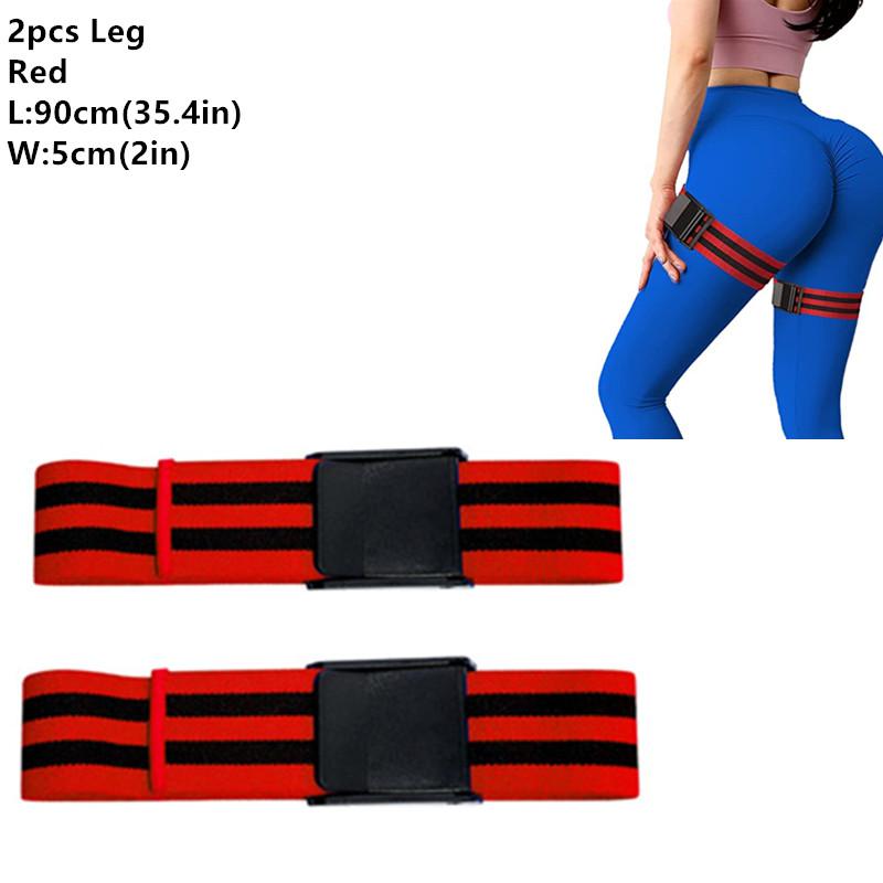 Training BFR Occlusion Bands Bodybuilding Weightlifting Arm Leg Muscle Growth Blood Flow Restriction Bands Fitness Gym Equipment