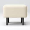 MUJI Sofa Bench Cover, Washed Cotton Canvas, Natural Color, KB497A2A