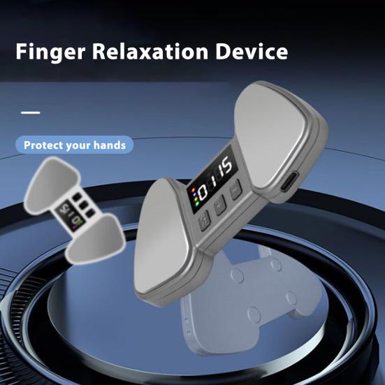 Electric Finger Massager for Numbness Relief Hand Acupoint Therapy with Pulse Stimulation Portable Pain Relief Device